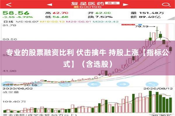 专业的股票融资比利 伏击擒牛 持股上涨【指标公式】（含选股）